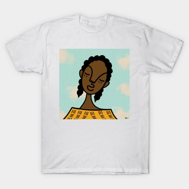 Blissful Thinking T-Shirt by bananapeppersart